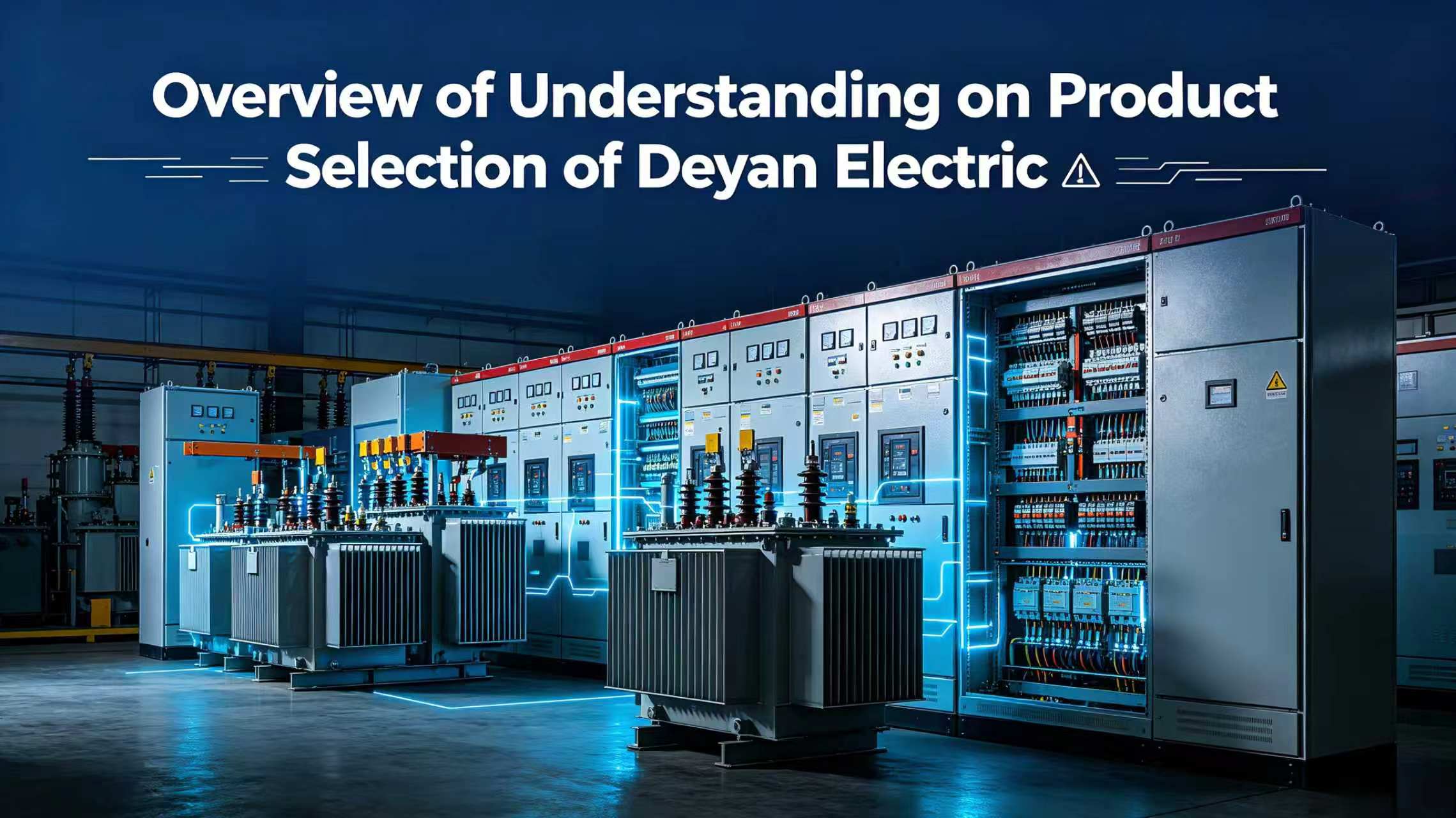 Aperçu de la compréhension sur la sélection des produits de Deyan Electric