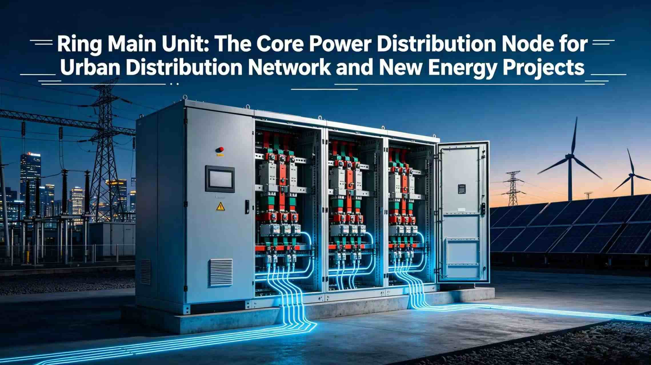 Unité principale en anneau : le nœud de distribution d'énergie de base pour le réseau de distribution urbain et les projets de nouvelles énergies
