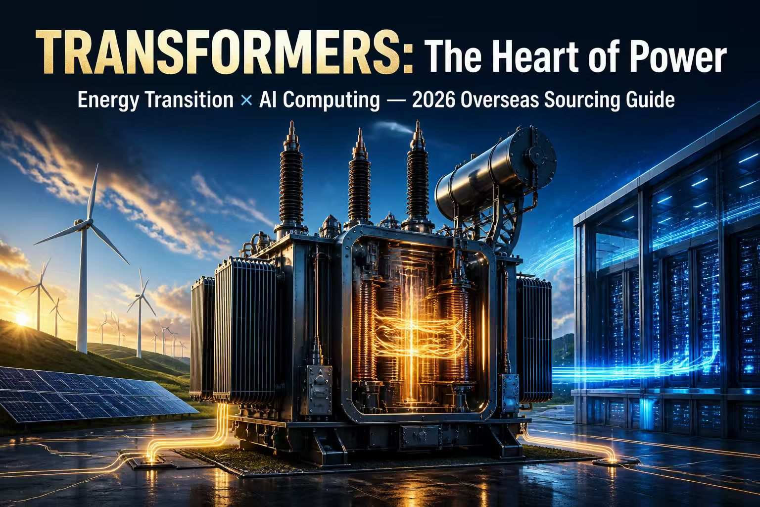 Transformateurs : le « cœur de la puissance » avec de doubles opportunités de croissance — Transition énergétique et montée en puissance de l'IA informatique | Guide des achats à l’étranger 2026