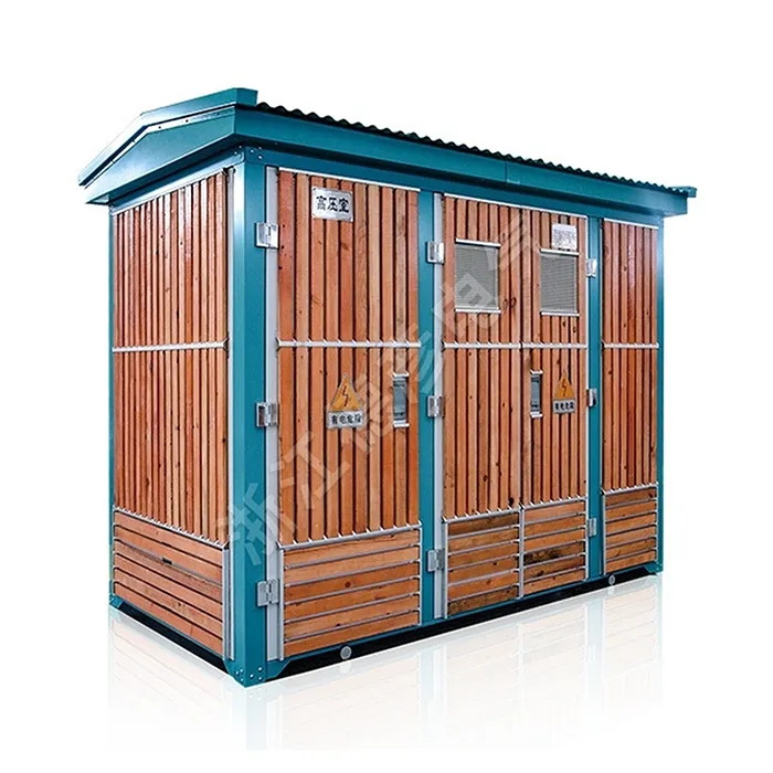 Sous-station préfabriquée haute/basse tension